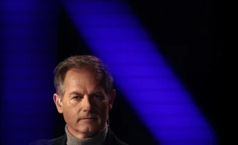 Edgar Grospiron, qui démissionné du comité d'organisation des JO-2030, le 23 février 2026 à ALbertville 