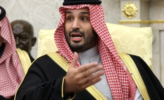 Le prince héritier saoudien Mohammed ben Salmane à Washington, le 18 novembre 2025