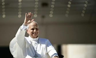 Le pape Léon XIV, le 16 septembre 2026 au Vatican
