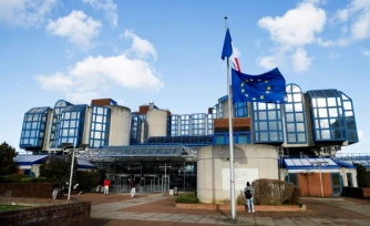 Le palais de justice de Bobigny, le 15 janvier 2024 