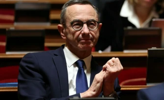 Le président des Républicains, Bruno Retailleau, le 27 novembre 2025 à Paris 