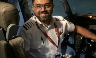 Photo du pilote indien Smit Machchhar mis à disposition par le ministÚre des affaires étrangÚres israélien le 30 septembre 2026