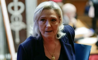 Marine Le Pen le 23 janvier 2026 à Paris