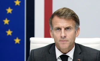 Emmanuel Macron lors d'un conseil de sécurité à Paris, le 22 octobre 2026