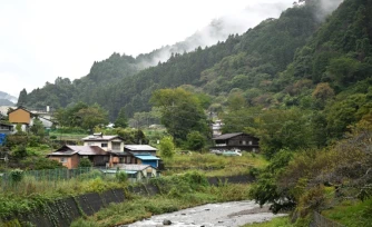 Le village de montagne de Nanmoku, au Japon, le 26 septembre 2026