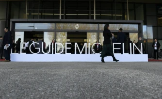 Cérémonie du palamrès du guide Michelin 2025 à Metz , le 31 mars 2025