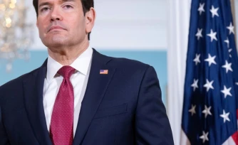 Le secrétaire d'Etat américain, Marco Rubio, le 7 avril 2026 à Washington