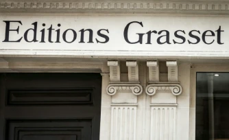 Les éditions Grasset à Paris, le 16 avril 2026