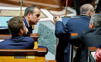Le Premier ministre Sébastien Lecornu, lors de la session de questions au gouvernement à l'Assemblée nationale, Paris, le 8 avril 2026