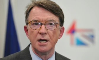 Peter Mandelson Ă Londres le 30 janvier 2013