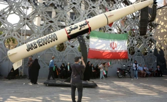 Manifestation de soutien au guide suprême Mojtaba Khamenei à Téhéran, le 4 juin 2026