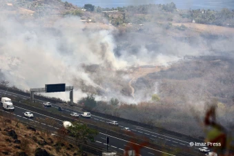 incendie dans la savane cap lahoussaye novembre 2022