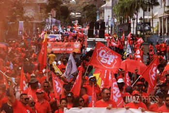 Saint-Denis - Manifestation contre la réforme des retraites