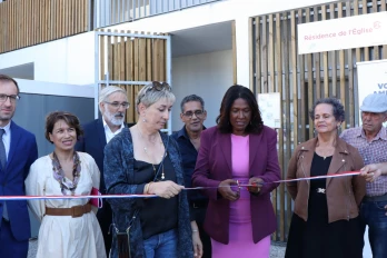 Sainte-marie : inauguration de la résidence de l'Église à la Rivière des pluies