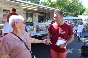 inuguration permanence de campagne Olivier Hoarau 