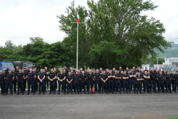 Renfort militaire : 75 gendarmes de l’escadron mobile de Bourgoin-Jallieu à La Réunion