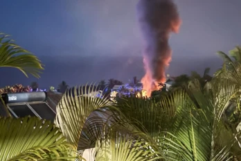 Explosion de voiture à Saint-Leu