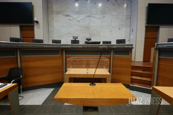 salle de la cour assises , tribunal