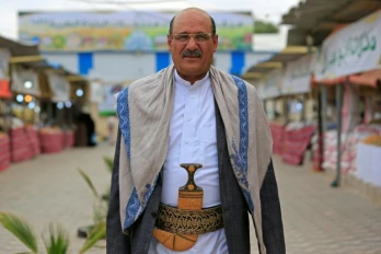 Le conseiller du ministre chargé de la Défense du gouvernement autoproclamé houthi, Abed Mohammed al-Thawr, le 23 septembre 2026 à Sanaa, au Yémen