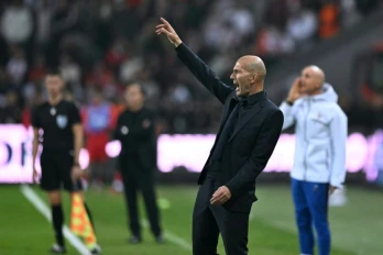Le sélectionneur des Bleus Zinédine Zidane lors d'un match de Ligue des nations en Turquie, le 25 septembre 2026