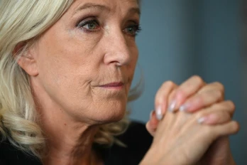 Marine Le Pen le 12 octobre 2026 à Moissac, dans le Tarn-et-Garonne