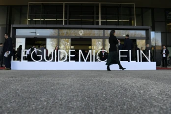 Cérémonie du palamrès du guide Michelin 2025 à Metz , le 31 mars 2025