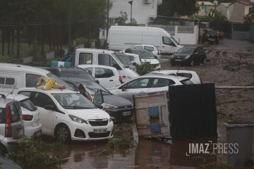 approche du cyclone Garance 