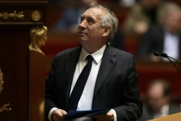 François Bayrou à l'Assemblée nationale, le 16 janvier 2025 ( AFP / Thibaud MORITZ )