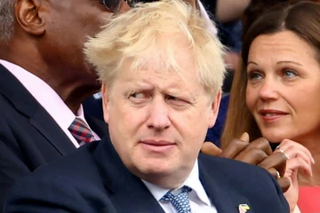 Le Premier ministre britannique Boris Johnson, le 5 juin 2022 à Londres durant les célébrations du jubilé de platine d'Elizabeth II