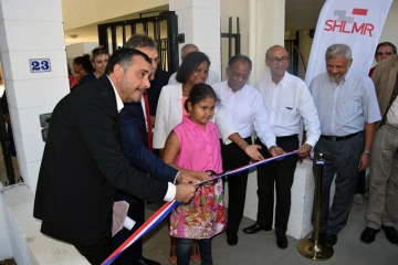 Inauguration de l\'Espace Océan A2 à Saint-Denis