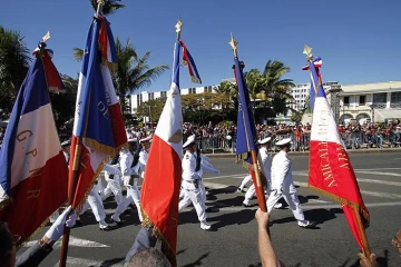 Jeudi 14 Juillet 2011 - Saint-DenisDéfilé pour la fête nationale sur le Barachois