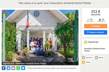 Saint-Pierre : une cagnotte leetchi pour l'Association Solidarité Sainte-Thérèse