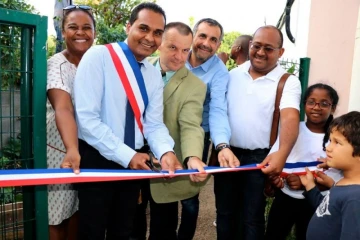 Inauguration du jardin partagé SHLMR Portail