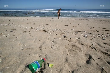 Déchets plage 