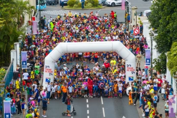 Saint-Denis a organisé le relais dionysien pour l'octobre rose