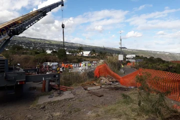 Pont reliant la RD2 et la RD4, Conseil départemental Cyrille Melchior