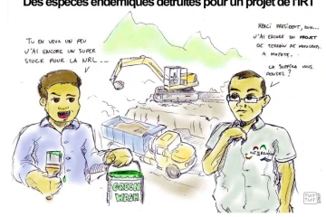 Menace d\'espèces endémiques