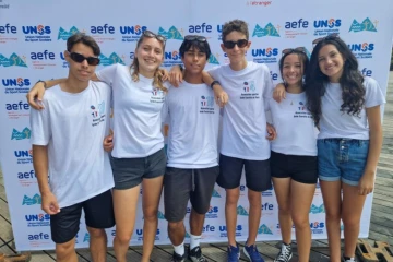 six lycéens d’Évariste de Parny aux Jeux Internationaux de la Jeunesse à Pau 
