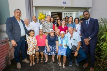 Marie Damour fête ses 100 ans à saint-andré