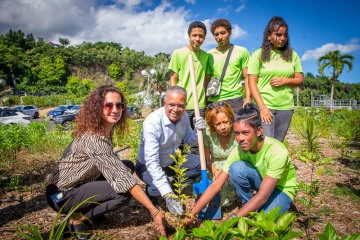 Plan 1 million d’arbres : 5000 plants au cœur des sites de la SAPHIR