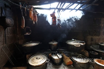 cuisine au feu de bois 