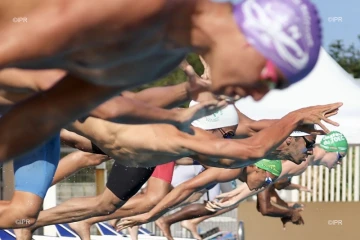 Troisième journée du meeting de natation de l'océan indien