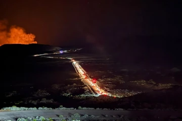 Volcan en éruption : grosss galères sur la route, près de 6 heures pour parcourir la Plaine des Sables