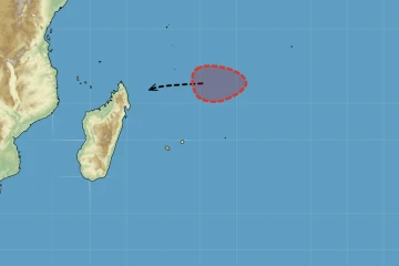 Météo : une zone suspecte actuellement située au sud de Diego-Garcia [?]