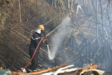 Incendie à Sainte-Marie