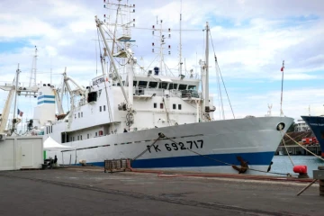 Fin de chantier du langoustier l'Austral