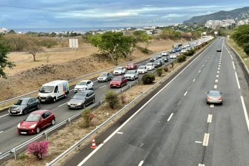 11 km de bouchons en direction de l'ouest depuis Saint-Denis 