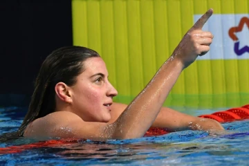 Victoire et record de France pour Charlotte Bonnet, lors de la 1re journée des Championnats de France en petit bassin, à Montpellier