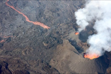 éruption volcan piton de la fournaise 20 avril 2021