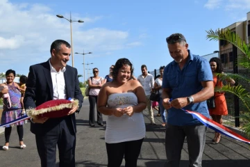 Inauguration logements Piton Saint-Leu